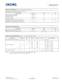 SBR05U20LPS-7數據表 頁面 2
