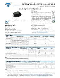 SD103CWS-G3-08 Datasheet Copertura