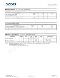 SDM2U40CSP-7B數據表 頁面 2