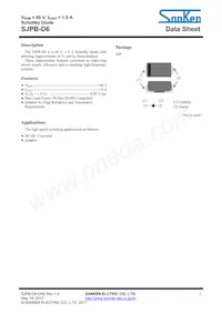 SJPB-D6 Datasheet Copertura