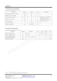 SJPB-D6 Datasheet Pagina 2