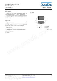 SJPJ-D3 Datenblatt Cover
