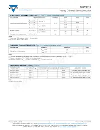 SS2FH10HM3/I Datasheet Page 2