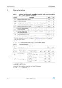 STPS30M60SR Datasheet Pagina 2