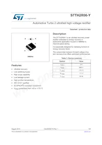 STTH2R06UFY數據表 封面