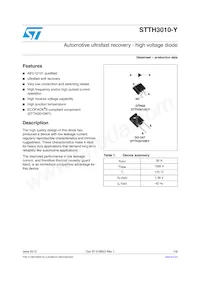 STTH3010GY-TR Datasheet Copertura