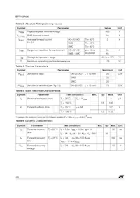 STTH3R06U Datasheet Pagina 2