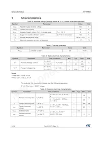 STTH803D Datasheet Page 2