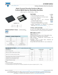 V10KM120DU-M3/H Datasheet Copertura