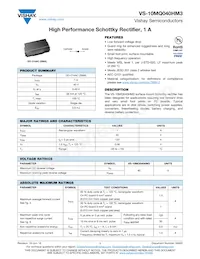 VS-10MQ040HM3/5AT數據表 封面