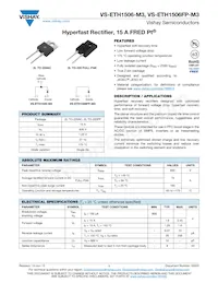 VS-ETH1506STRRHM3 Datasheet Copertura