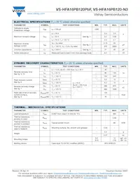VS-HFA16PB120PBF數據表 頁面 2