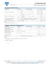 VS-MBRS360-M3/9AT Datasheet Pagina 2