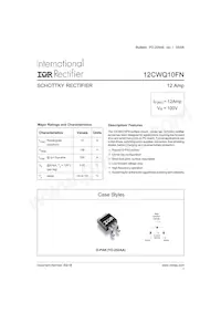 12CWQ10FNTRL Datasheet Copertura