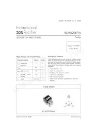 6CWQ06FNTRR數據表 封面