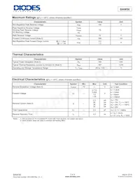 BAW56-7 Datasheet Pagina 2