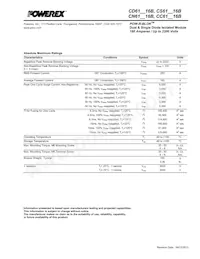 CD611416B Datasheet Pagina 2