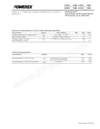 CD611416B Datasheet Pagina 3