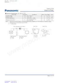 DA2J10700L Datasheet Page 2