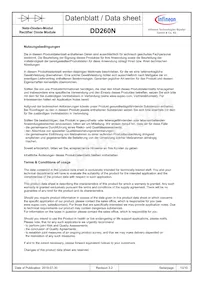 DD260N16KKHPSA1 Datasheet Pagina 10