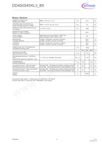 DD400S45KL3B5NOSA1 Datasheet Pagina 3