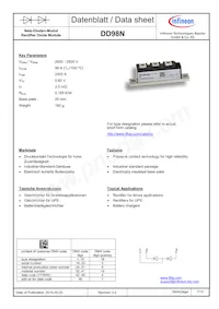 DD98N24KHPSA1數據表 封面