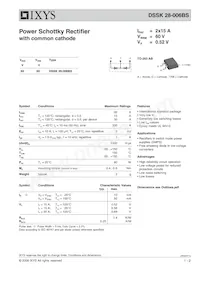 DSSK28-006BS-TRL Datasheet Copertura