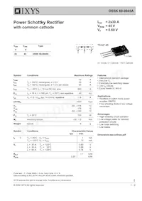 DSSK60-0045A Datasheet Copertura