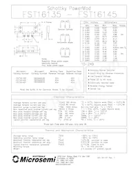 FST16145D Datasheet Cover