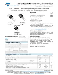 M10H100CTHE3_A/P Datenblatt Cover