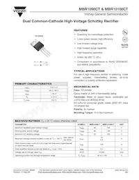 MBR1090CT-E3/45 Datasheet Copertura