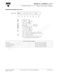 MBRB15H35CT-E3/81 Datasheet Pagina 5