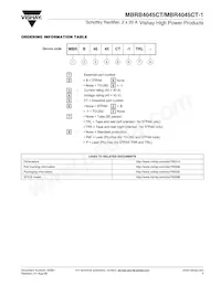 MBRB4045CTTRR Datasheet Pagina 5