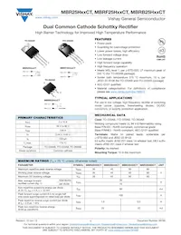 MBRF25H50CTHE3/45 Datasheet Cover