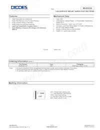 MURS320-13-F Datasheet Copertura