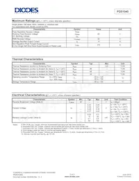 PDS1045-13 Datasheet Pagina 2