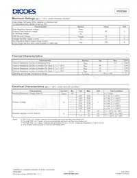 PDS360-13 Datasheet Pagina 2