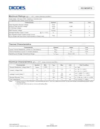 RS1MSWFQ-7 Datasheet Pagina 2