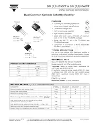 SBLF2030CTHE3/45 Datasheet Copertura