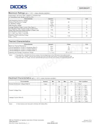 SBR2M30P1-7 Datasheet Pagina 2