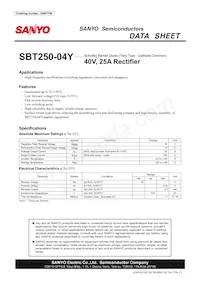 SBT250-04Y-DL-E Datenblatt Cover