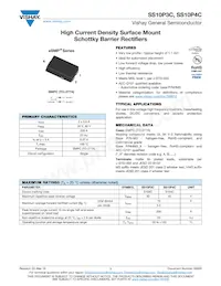 SS10P4CHM3/86A Datasheet Cover