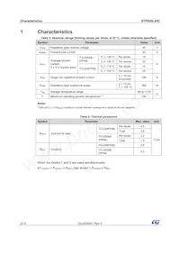 STPS20L45CG Datasheet Pagina 2