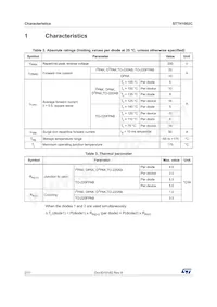 STTH1002CG Datenblatt Seite 2