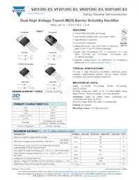 VB20120C-E3/8W Datenblatt Cover