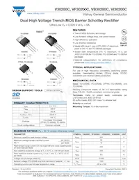 VF30200C-E3/4W Datasheet Cover