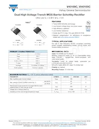 VI40100CHM3/4W Datasheet Cover