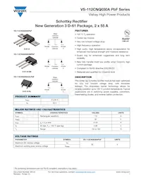 VS-112CNQ030ASMPBF Datenblatt Cover