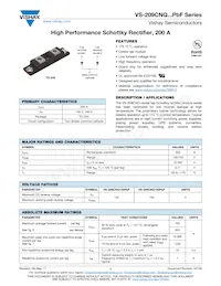 VS-209CNQ135PBF Datenblatt Cover