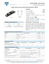 VS-301CNQ040PBF Datasheet Copertura